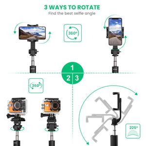 Selfie Stick | Tripod |  Extra Large | GoPro Adapter - trendyful