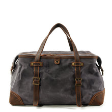 Load image into Gallery viewer, waxed-canvas-duffle-bag-trendyful