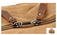 Load image into Gallery viewer, waxed-canvas-duffle-bag-trendyful